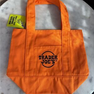 Trader Joe's Orange Tote Bag